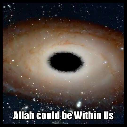 allah is within you